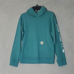 Carhartt Youth Blue Hoodie Size M